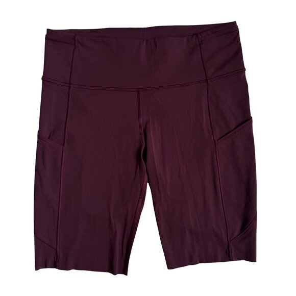 Lululemon Fast And Free Short 10" *Non-Reflective (Cassis) - Size 10 - Picture 1 of 13